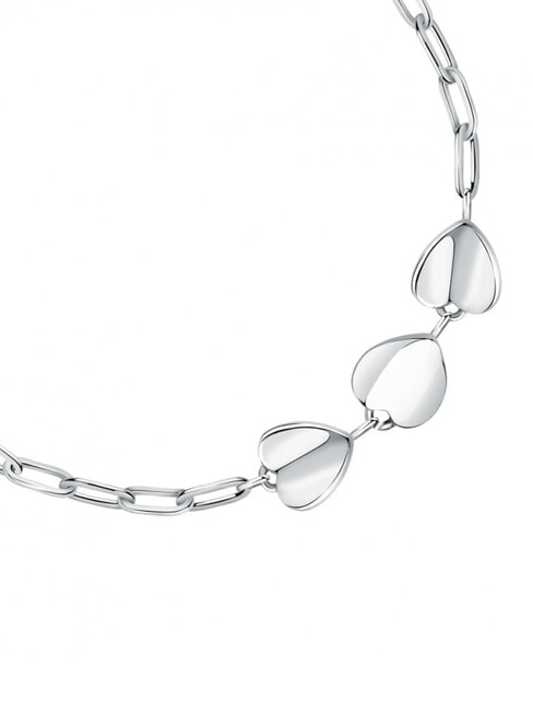 TALISMANI Bracelet avec 3 petits coeurs ACIER - Bracelets