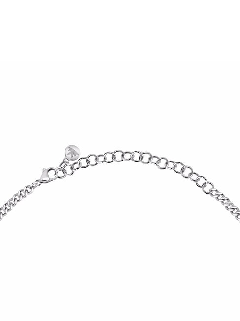 COLORI Collier avec zircone ACIER - Colliers