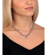 MORELLATO INCONTRI Collier avec coeur et cristaux ACIER - Colliers - 4