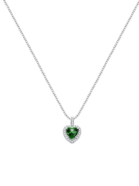 TESORI  Collier en argent 925 vert - Colliers