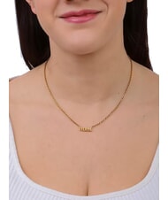 ALVIERO MARTINI PRIMA CLASSE MONTENAPO Collier en argent avec logo or - Colliers - 3