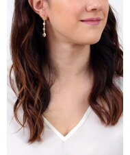 ALVIERO MARTINI PRIMA CLASSE RAMBLA Boucles d'oreilles longues en argent or - Boucles d'oreilles - 5