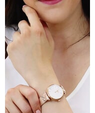 ALVIERO MARTINI PRIMA CLASSE SARDEGNA Montre à heure seulement avec bracelet en cuir beige géographique - Montres - 4