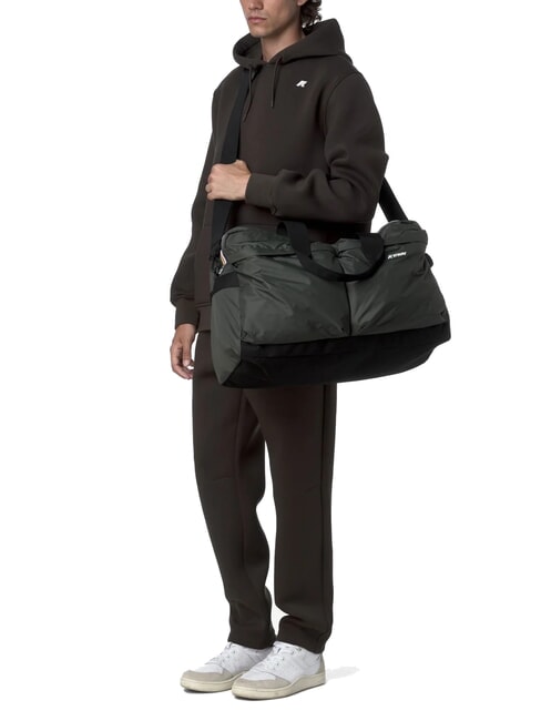 ARDELU Grand sac de sport avec bandoulière vert noirâtre - Sacs de voyage