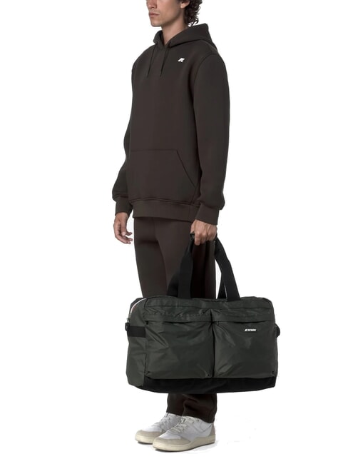 ARDELU Grand sac de sport avec bandoulière vert noirâtre - Sacs de voyage