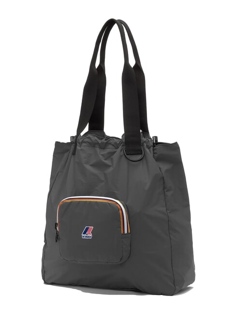 LE VRAI 4.0 VICTORINE Sac à bandoulière pliable ombre grise dk - Sacs pour Femme