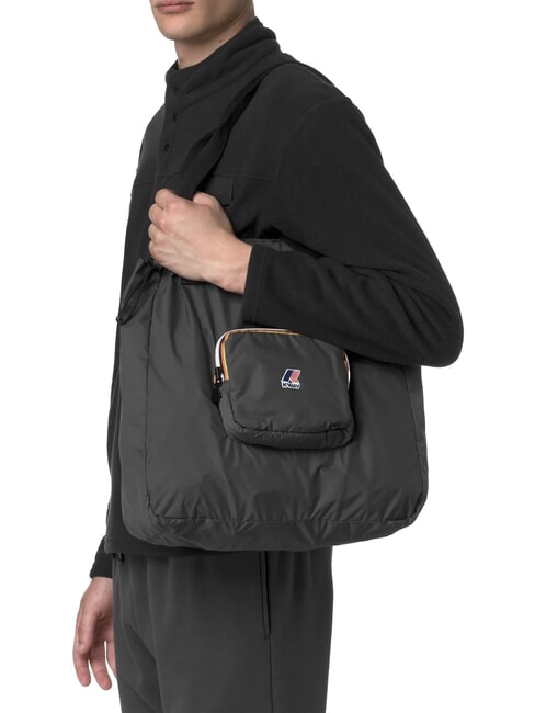 LE VRAI 4.0 VICTORINE Sac à bandoulière pliable ombre grise dk - Sacs pour Femme