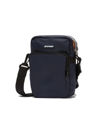 KWAY ERLOY Sac en nylon avec poche profondeur bleue - Sacs en Bandouli&egrave;res pour Homme - 2