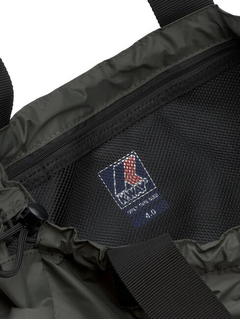 LE VRAI 4.0 VICTORINE Sac à bandoulière pliable vert noirâtre - Sacs pour Femme