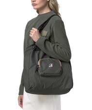 KWAY LE VRAI 4.0 VICTORINE Sac à bandoulière pliable vert noirâtre - Sacs pour Femme - 5