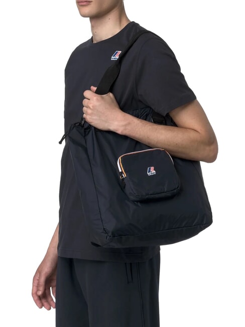 LE VRAI 4.0 VICTORINE Sac à bandoulière pliable profondeur bleue - Sacs pour Femme