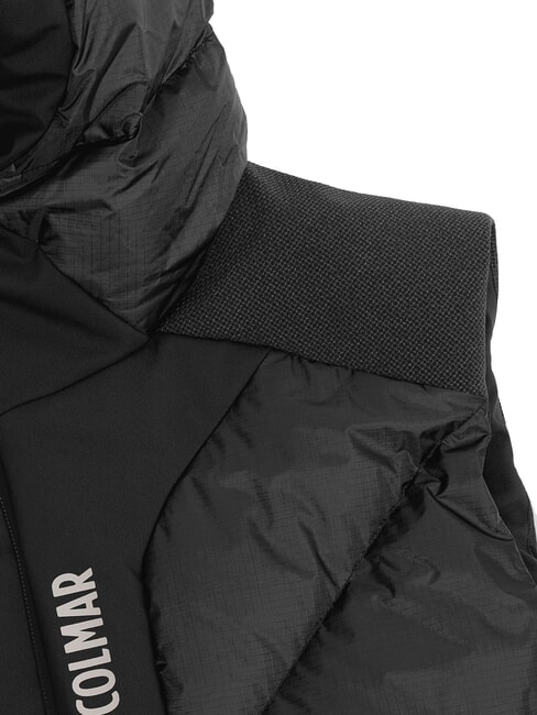 SCI MAGNETIC Gilet rembourr&eacute; avec capuche noir - Vestes sans manches pour hommes