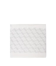 GUESS NORA 4G Foulard blanc pur - Écharpes - 2