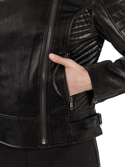 DARCEY Veste de motard jetbla - Vestes pour femmes