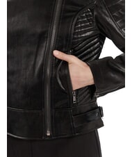 GUESS DARCEY Veste de motard jetbla - Vestes pour femmes - 3