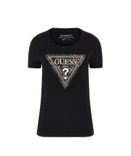 GUESS SS CN TRIANGLE PYTHON  jetbla - T-shirt - 4