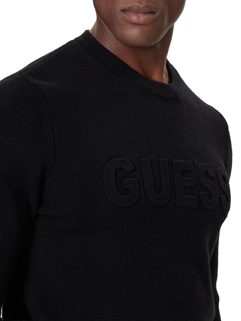 3D LOGO Pull col rond jetbla - Pulls pour hommes