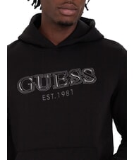 GUESS BASIC Sweatshirt &agrave; capuche jetbla - Pulls molletonn&eacute;s - 3