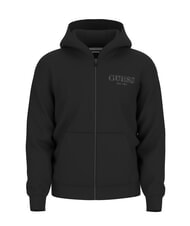 GUESS ZIP BASIC Sweat à capuche entièrement zippé jetbla - Pulls molletonnés - 4
