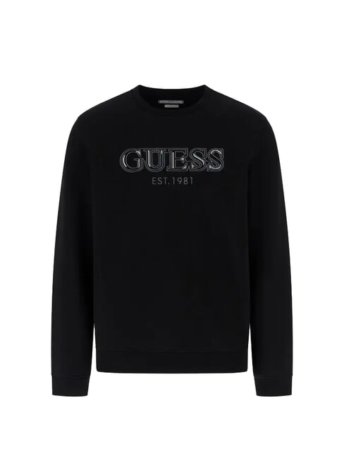 BASIC Sweat-shirt &agrave; col rond jetbla - Pulls molletonn&eacute;s