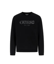 GUESS BASIC Sweat-shirt &agrave; col rond jetbla - Pulls molletonn&eacute;s - 3