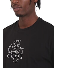 GUESS BASIC T-shirt en coton jetbla - T-shirt - 3