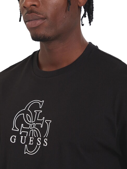 BASIC T-shirt en coton jetbla - T-shirt