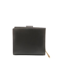 BIASIA EDA Portefeuille compact en cuir noir - Portefeuilles Femme - 4