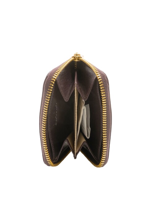 EDA Petit portefeuille en cuir zippé élaguer - Portefeuilles Femme