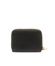 BIASIA EDA Petit portefeuille en cuir zipp&eacute; noir - Portefeuilles Femme - 3