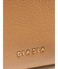 BIASIA WEAVE SMALL Sac &agrave; bandouli&egrave;re, avec bandouli&egrave;re chameau - Sacs pour Femme - 4