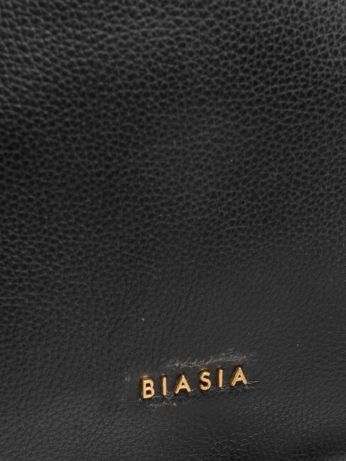 WEAVE Sac hobo en cuir noir - Sacs pour Femme