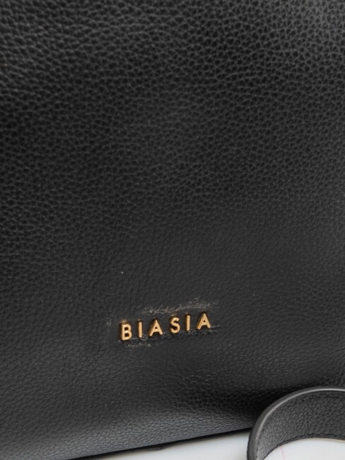 WEAVE Sac shopping en cuir avec bandouli&egrave;re noir - Sacs pour Femme