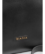 BIASIA WEAVE Sac shopping en cuir avec bandouli&egrave;re noir - Sacs pour Femme - 4