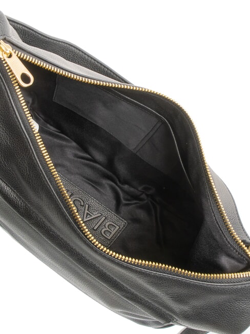 NOVEAU Sac &agrave; bandouli&egrave;re en cuir avec bandouli&egrave;re noir - Sacs pour Femme