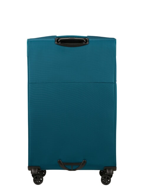 BASE BREEZE Grand chariot extensible petrolblue - Valises Semi-rigides