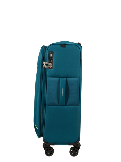 BASE BREEZE Chariot moyen petrolblue - Valises Semi-rigides