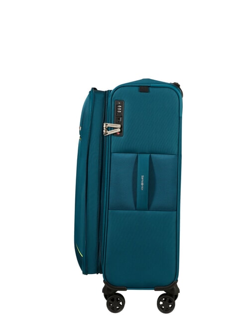 BASE BREEZE Chariot moyen petrolblue - Valises Semi-rigides