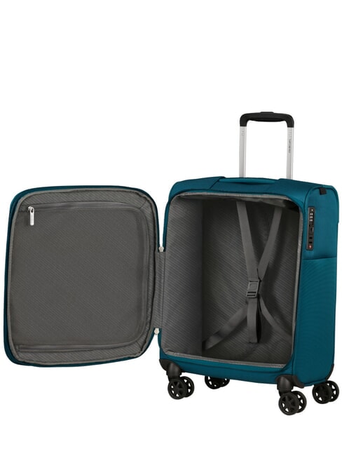 BASE BREEZE Valise à roulettes extensible pour bagages à main petrolblue - Valises cabine
