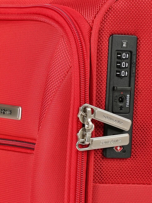 BASE BREEZE Chariot sous-siège ROUGE - Valises Semi-rigides