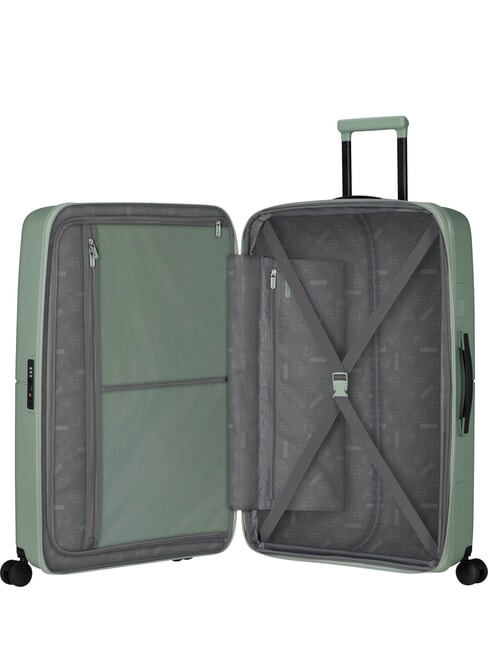 DASHPOP Grand chariot extensible vert iceberg - Valises Rigides