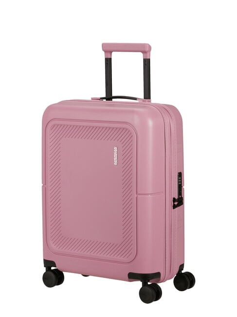 DASHPOP Valise à roulettes extensible pour bagages à main rose lilas - Valises cabine