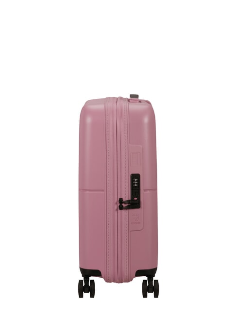 DASHPOP Valise à roulettes extensible pour bagages à main rose lilas - Valises cabine