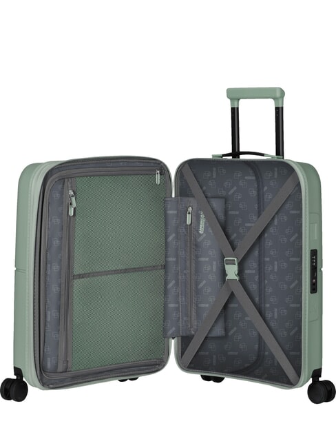 DASHPOP Valise &agrave; roulettes extensible pour bagages &agrave; main vert iceberg - Valises cabine