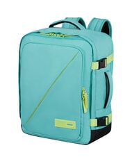 AMERICAN TOURISTER TAKE2CABIN S/M Sac à dos sous-siège ok Vueling turquoise poussiéreux/citron vert - Sacs à dos pour l'École & les Loisirs - 2