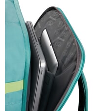 AMERICAN TOURISTER TAKE2CABIN S/M Sac à dos sous-siège ok Vueling turquoise poussiéreux/citron vert - Sacs à dos pour l'École & les Loisirs - 4