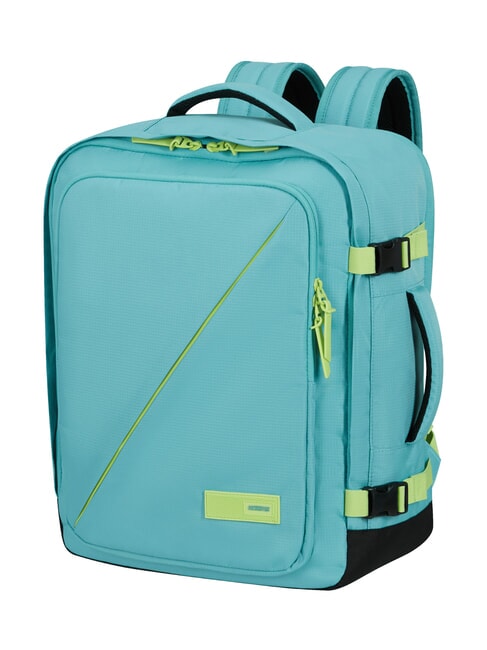 TAKE2CABIN M Sac à dos sous le siège ok easyJet turquoise poussiéreux/citron vert - Sacs à dos pour l'École & les Loisirs