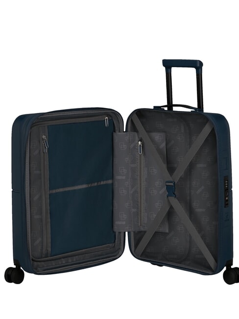 DASHPOP Valise &agrave; roulettes extensible pour bagages &agrave; main midnightblue - Valises cabine