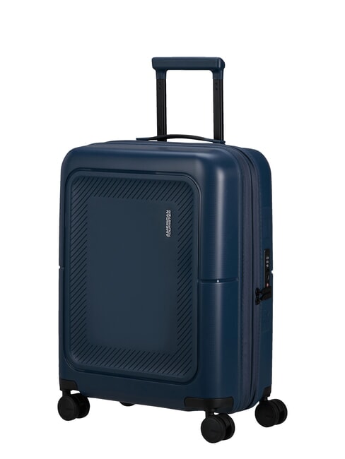 DASHPOP Valise &agrave; roulettes extensible pour bagages &agrave; main midnightblue - Valises cabine