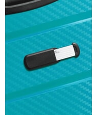 DELSEY BINALONG Bagage à main à roulettes mince vert aqua - Valises cabine - 5